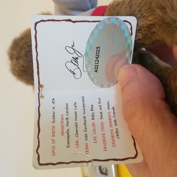 NEW Boyd's Bear Nascar #8 Dale Jr. Teddy Bear Ornament - Picture 6 of 9